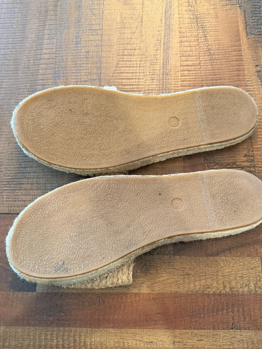 Free People Natural Woven Slide Sandals